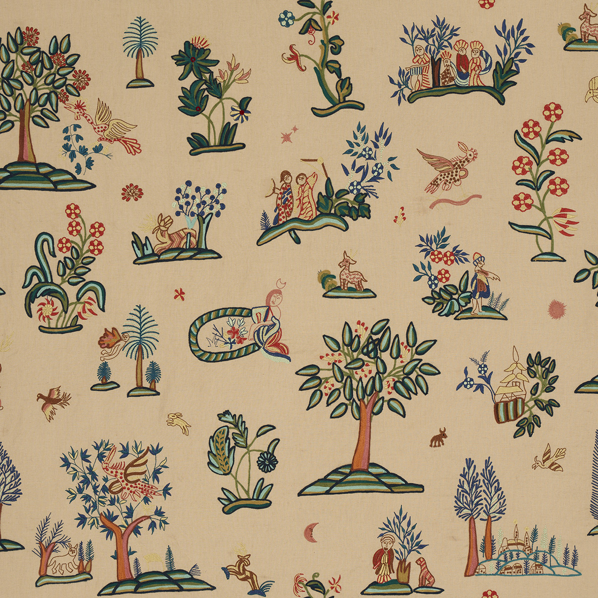 Garden Fantasie - Document Fabrics | Schumacher